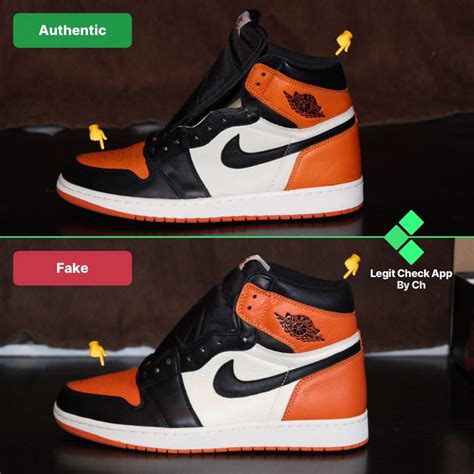 jordan 1 real vs fake